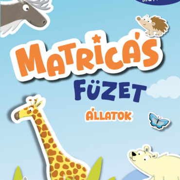 Matricás Füzet - Állatok - Több Mint 250 Matrica