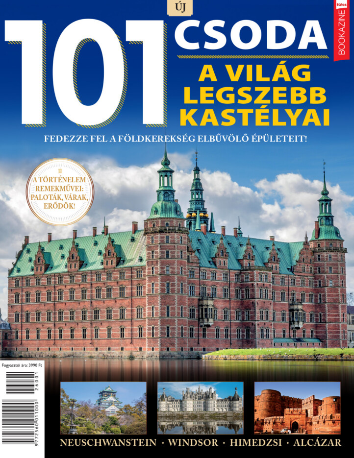 101 Csoda - A Világ Legszebb Kastélyai - Füles Bookazine 2026/1.