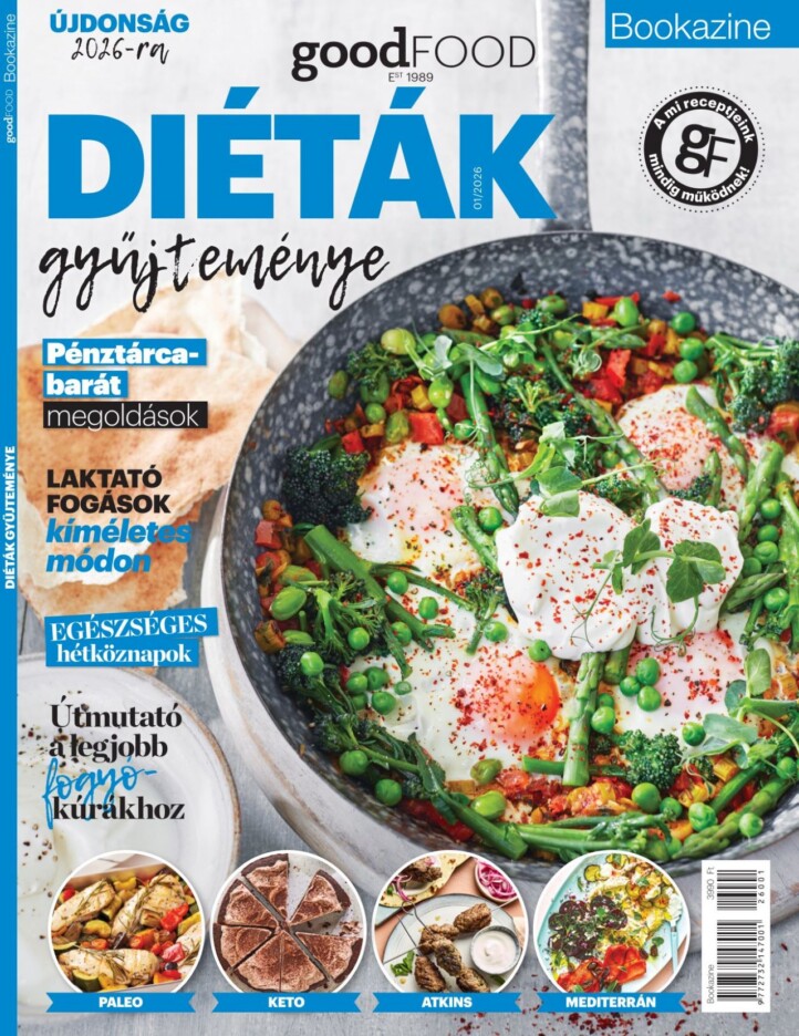 Diéták Gyűjteménye - Goodfood Bookazine 2026/1.