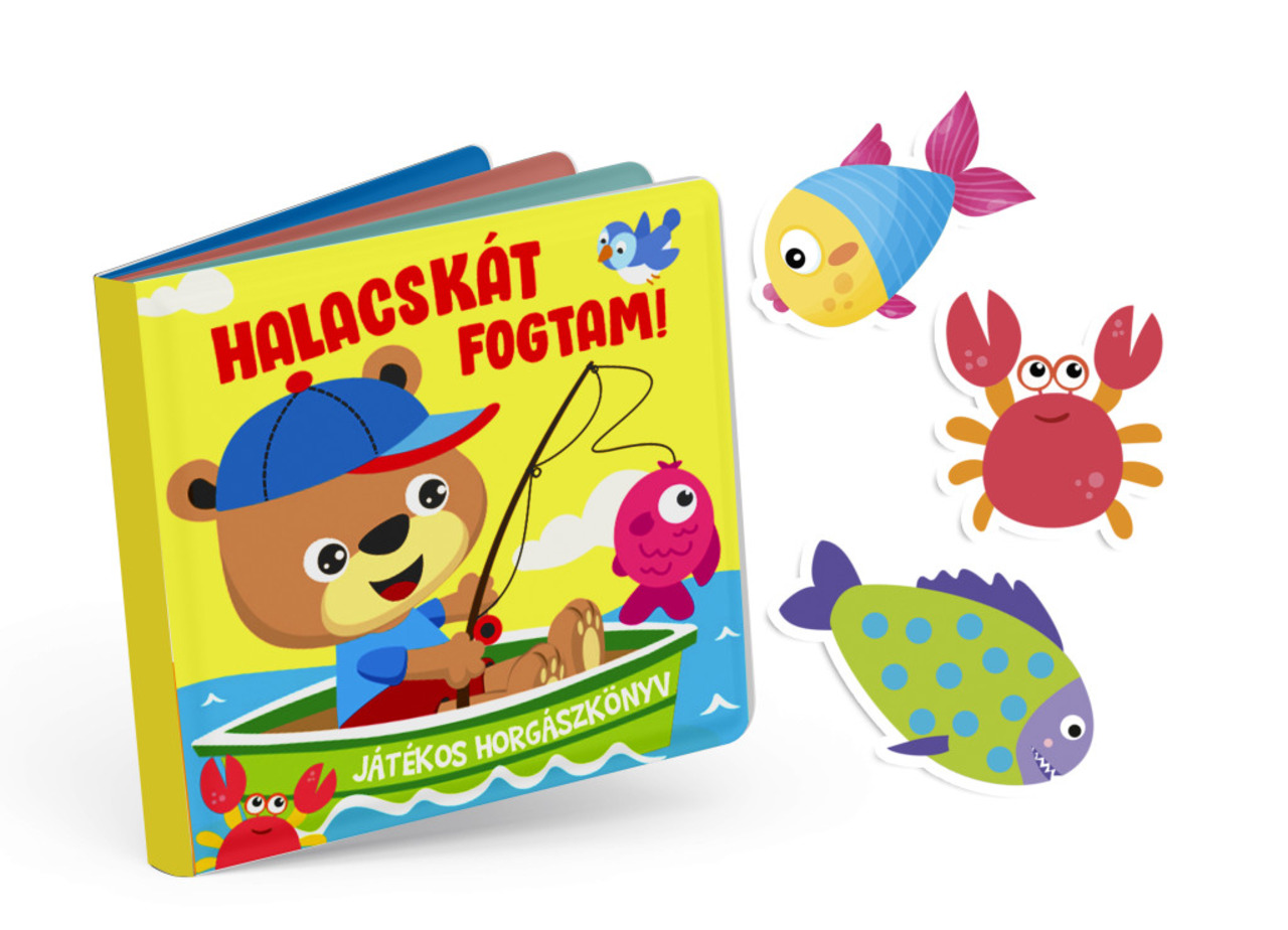 Halacskát Fogtam! - Játékos Fürdőskönyv