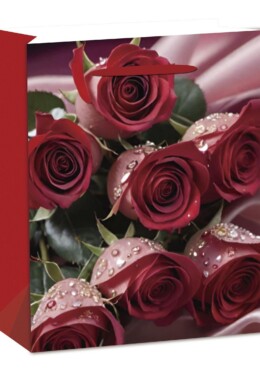 Pt.m.vörös Rózsacsokor18*23