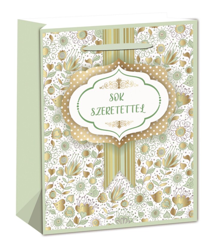 Pt.m.zöld Sok Szeretet26*32