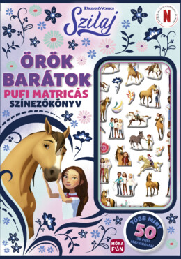 Szilaj - Örök Barátok - Pufi Matricás Színezőkönyv