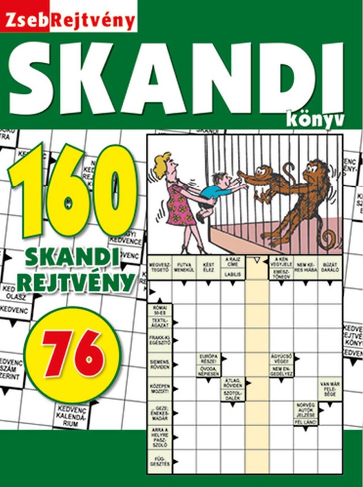 Zsebrejtvény Skandi Könyv 76