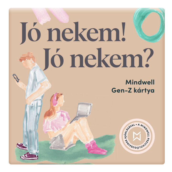 Mindwell Gen-Z Kártyajáték 160 Kérdéssel És 16 Gyakorlattal: Jó Nekem! Jó Nekem?
