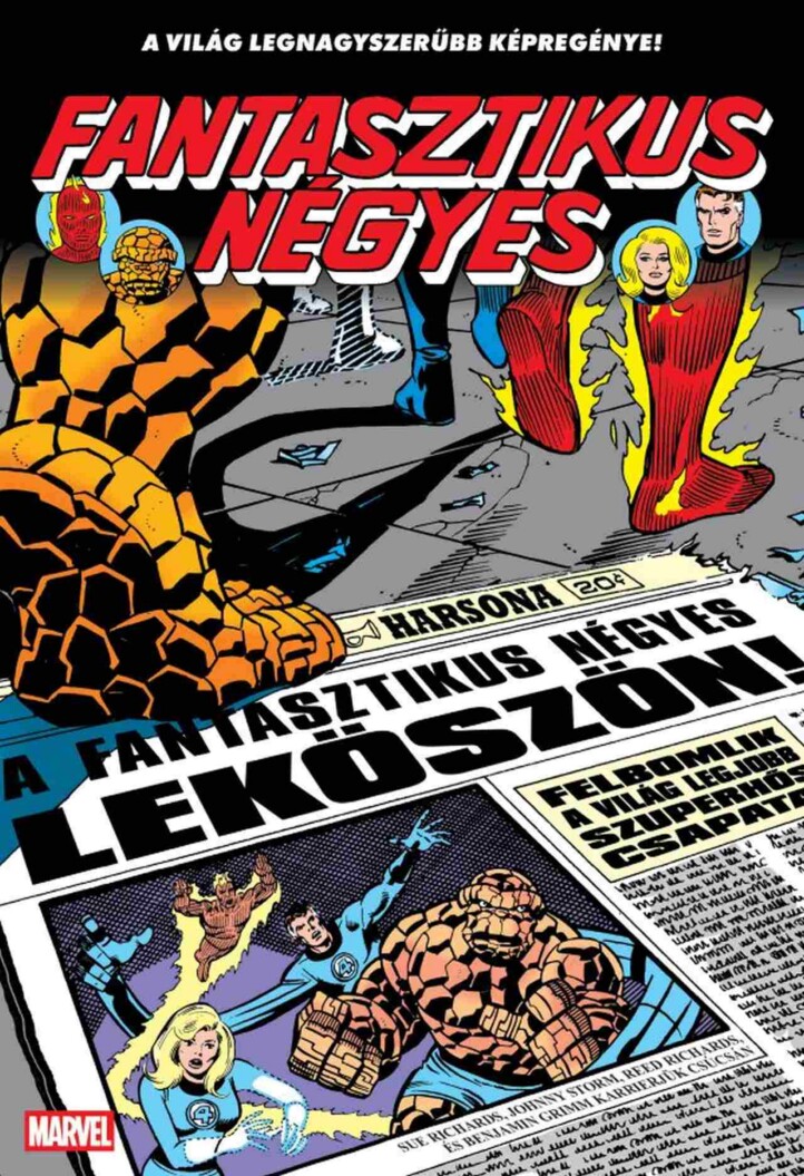 Fantasztikus Négyes 22 - A Fantasztikus Négyes Leköszön! (Képregény)