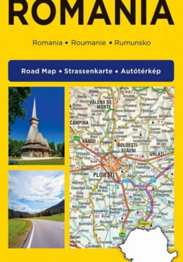 Románia Autótérkép 1:800 000  (2024 Ot 07)