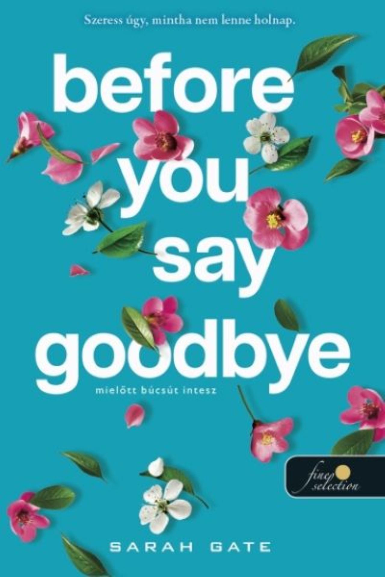 Before You Say Goodbye - Mielőtt Búcsút Intesz
