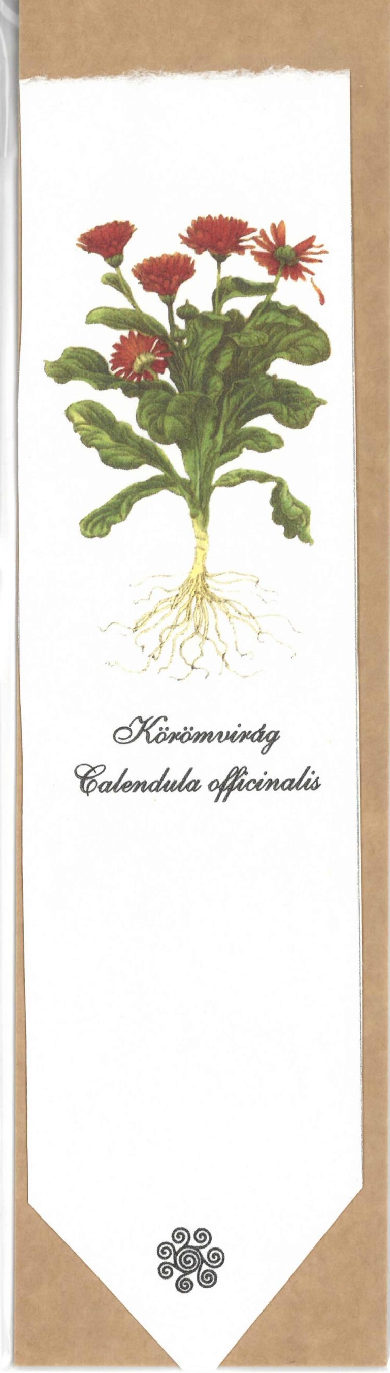 Könyvjelző - Körömvirág
