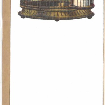 Könyvjelző - Kalitka