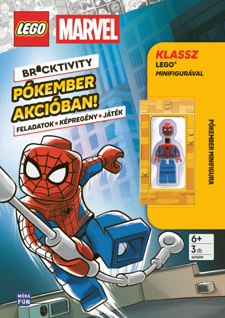 Lego Marvel -  Pókember Akcióban! - Pókember Minifigurával