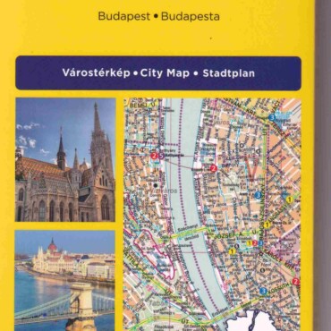 Budapest Várostérkép 1:30.000 (Bt01) - Keményborítós