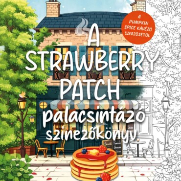 A Strawberry Patch Palacsintázó Színezőkönyv
