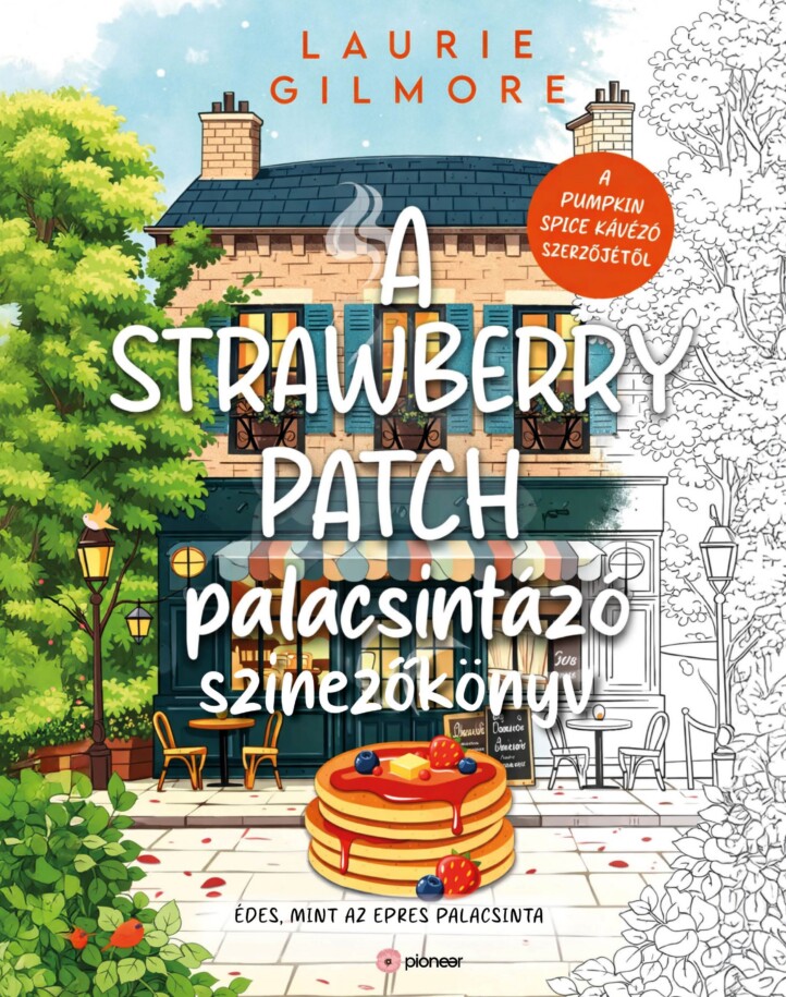 A Strawberry Patch Palacsintázó Színezőkönyv