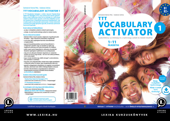 Ttt Vocabulary Activator 1 (Második Kiadás)  B1-B2+ 1-11 Fejezetig