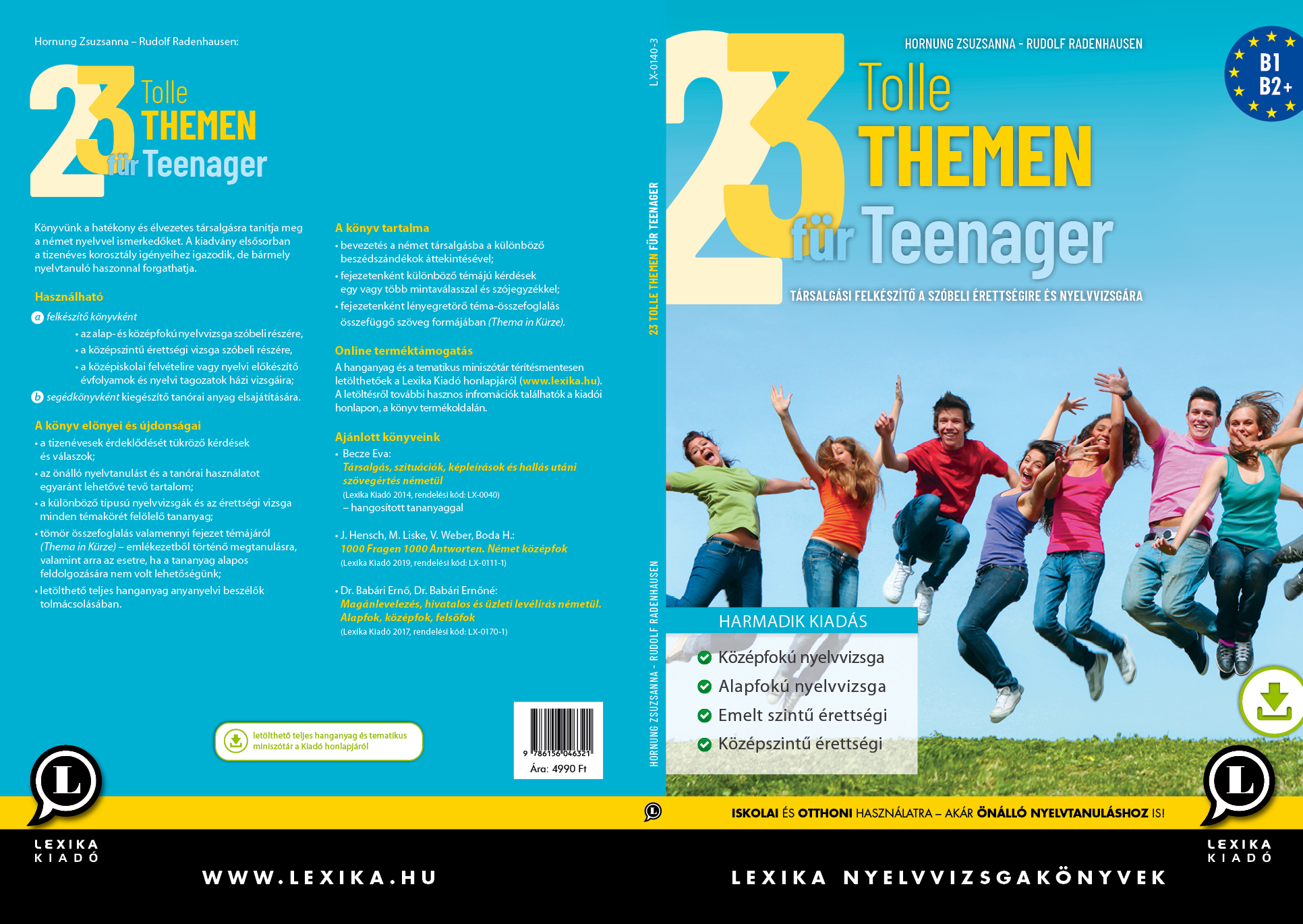23 Tolle Themen Für Teenager (Harmadik Kiadás) B1-B2*