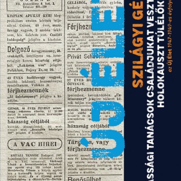 Új Élet - Házassági Tanácsok Családjukat Vesztett Holokauszttúlélőknek