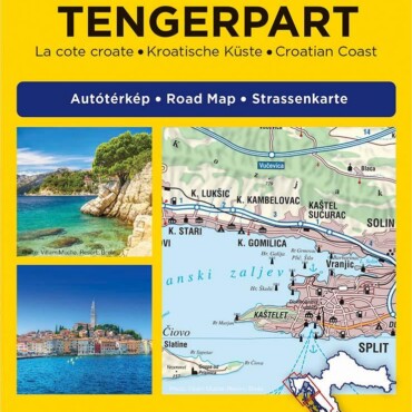 Horvát Tengerpart (Adria) Térkép (Ot07 2026)