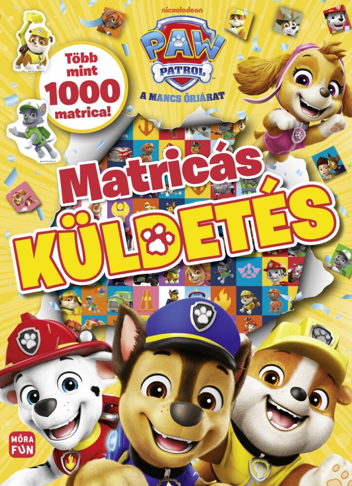 Mancs Őrjárat- Matricás Küldetés - Több Mint 1000 Matrica!
