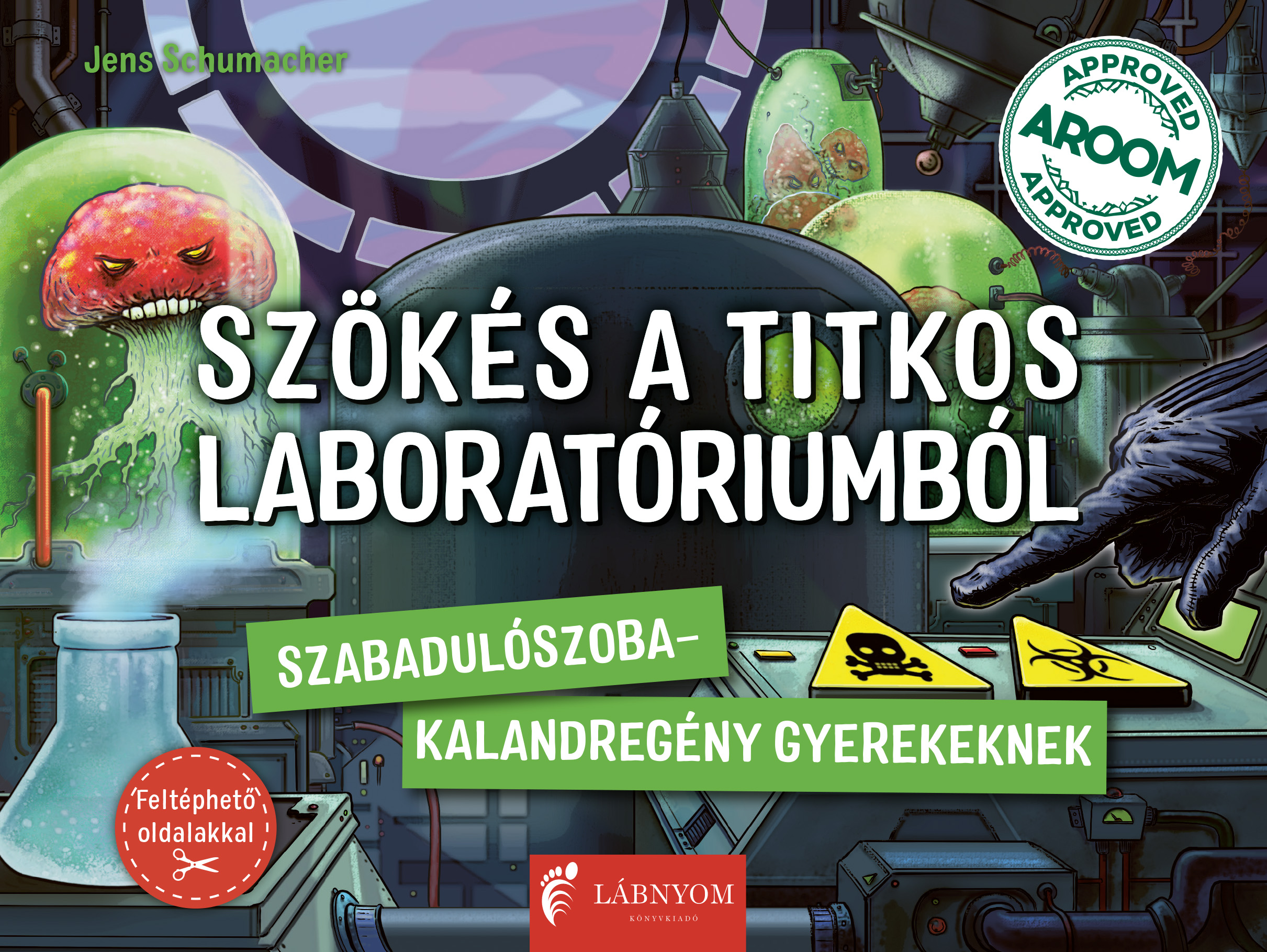 Szökés A Titkos Laboratóriumból - Szabadulószoba - Kalandregény Gyerekeknek