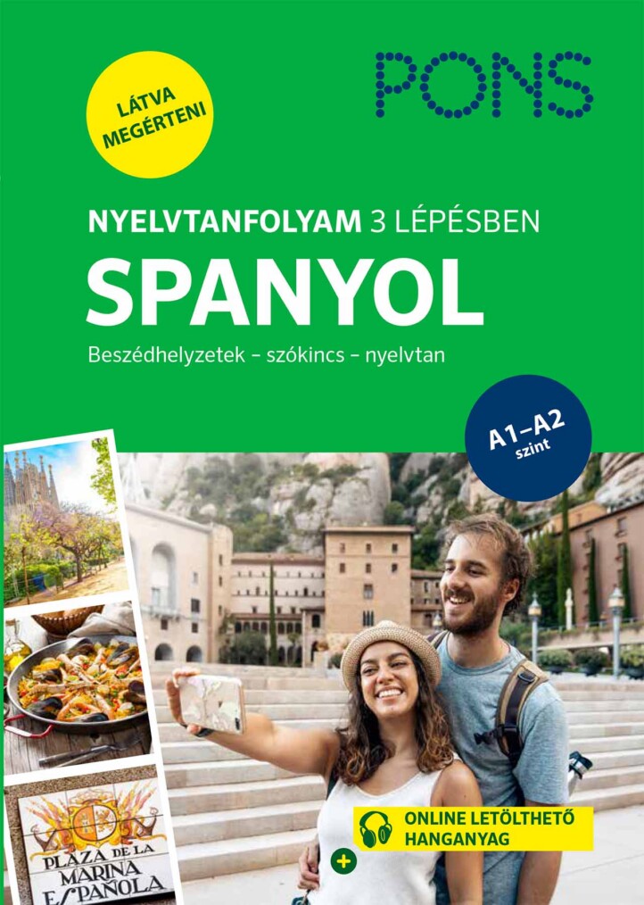 Pons Nyelvtanfolyam 3 Lépésben - Spanyol