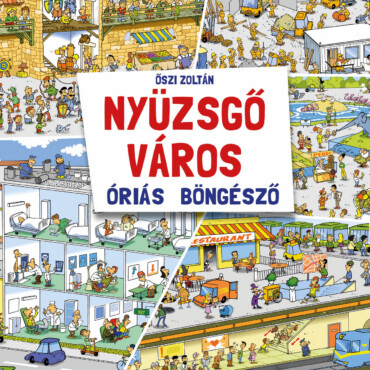 Nyüzsgő Város Óriás Böngésző - Több Mint 400 Karakterrel..