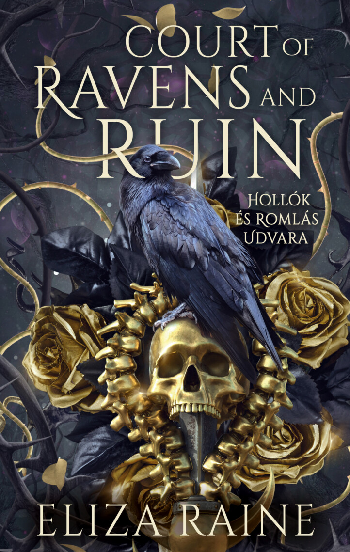 Court Of Ravens And Ruins - Hollók És Romlás Udvara ( Élfestett)