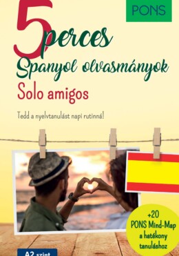 Pons 5 Perces Spanyol Olvasmányok - Solo Amigos