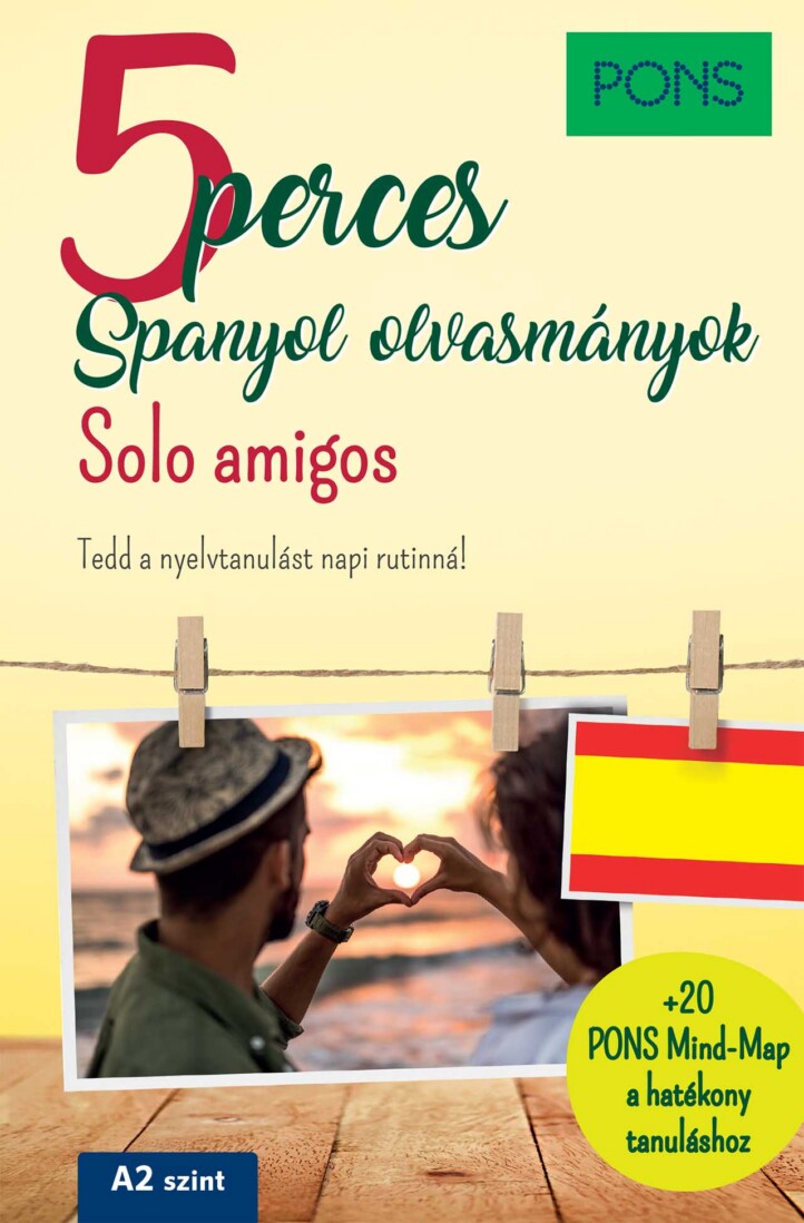 Pons 5 Perces Spanyol Olvasmányok - Solo Amigos