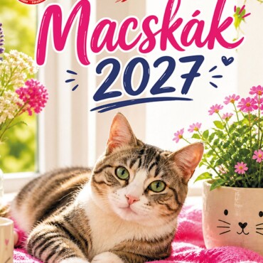 Kedvenc Naptár 2027 Kedvenceink (Macskák)