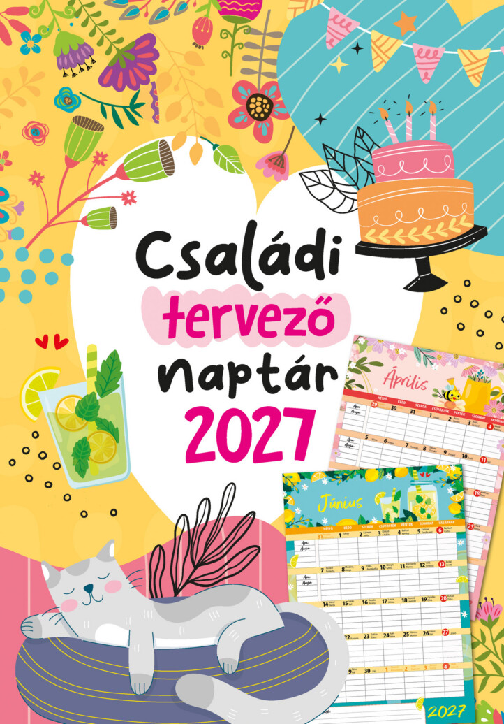 Családi Tervező Naptár 2027