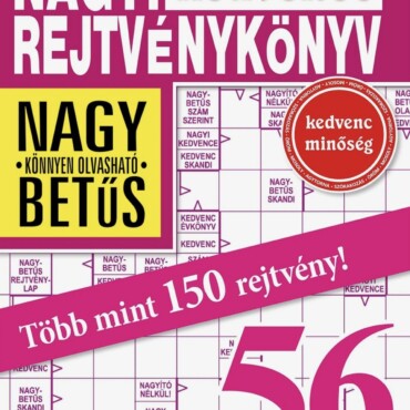 Nagyi Kedvence Rejtvénykönyv 56