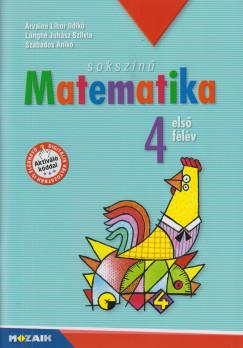 Sokszínű Matematika 4. Első Félév  Munkatankönyv ( 21. Javított Kiadás)