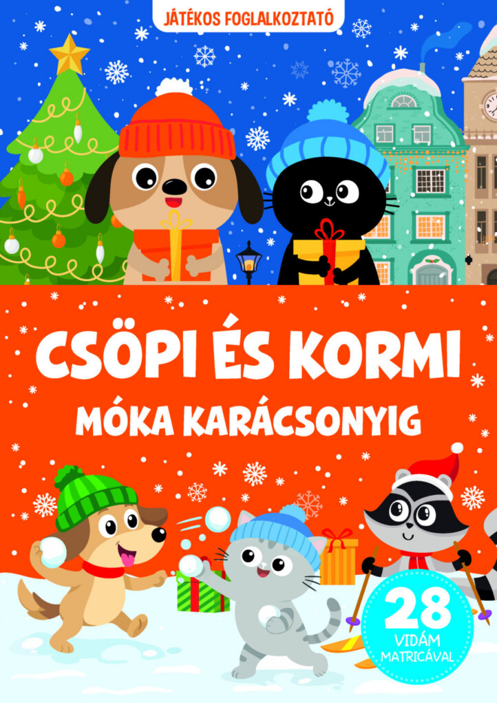 Csöpi És Kormi - Móka Karácsonyig - Játékos Foglalkoztató