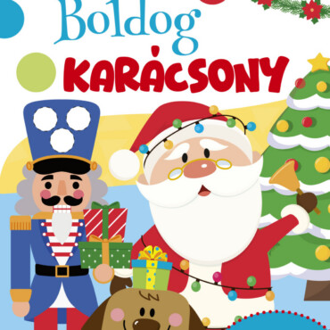 Boldog Karácsony - Színezz Matricákkal! 140Db Matricával