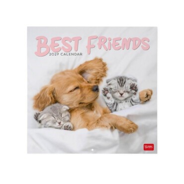Legami Falinaptár (30X29 Cm) Best Friends, Állatos  2027