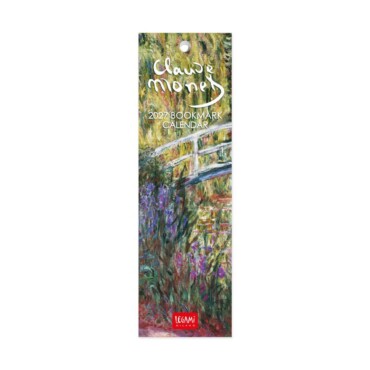 Legami Könyvjelző Naptár (5,5X18 Cm) Claude Monet, 2027