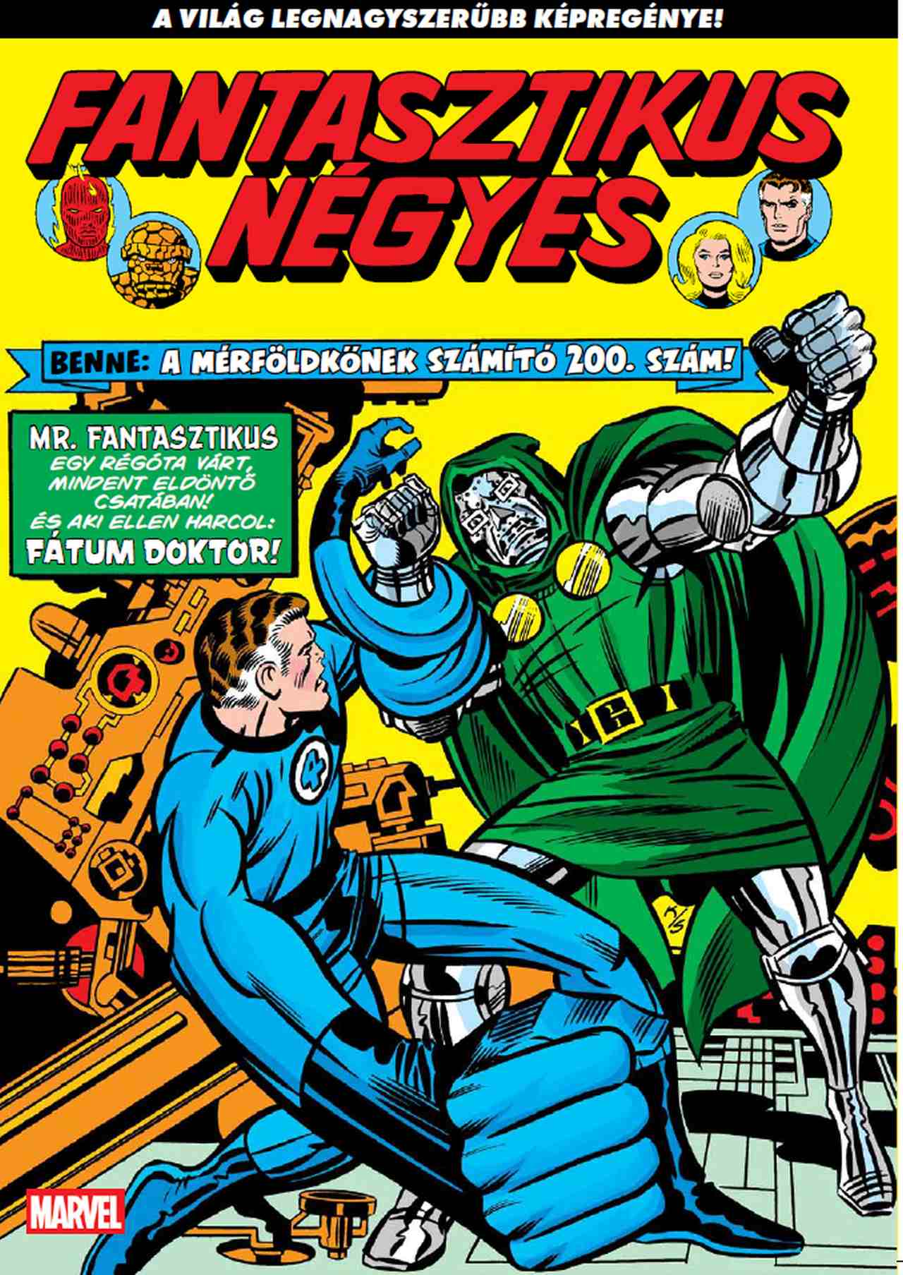 Fantasztikus Négyes 24 - Mr. Fantasztikus Fátum Doktor Ellen