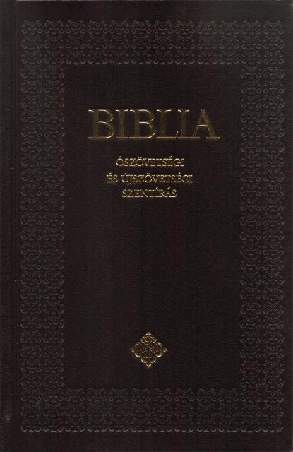 Biblia - Ószövetségi És Újszövetségi Szentírás (Bordó, Családi)