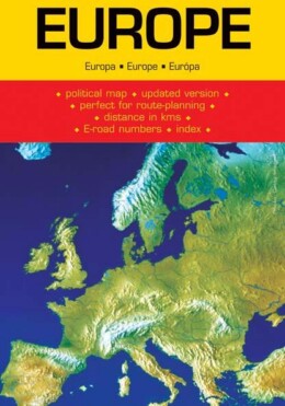 Európa Autótérkép - 1:3.750.000 - "Sc" -