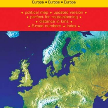 Európa Autótérkép - 1:3.750.000 - "Sc" -
